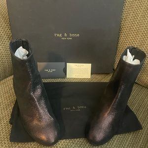 💖Rag & Bone Shimmer Metallic Bootie💖